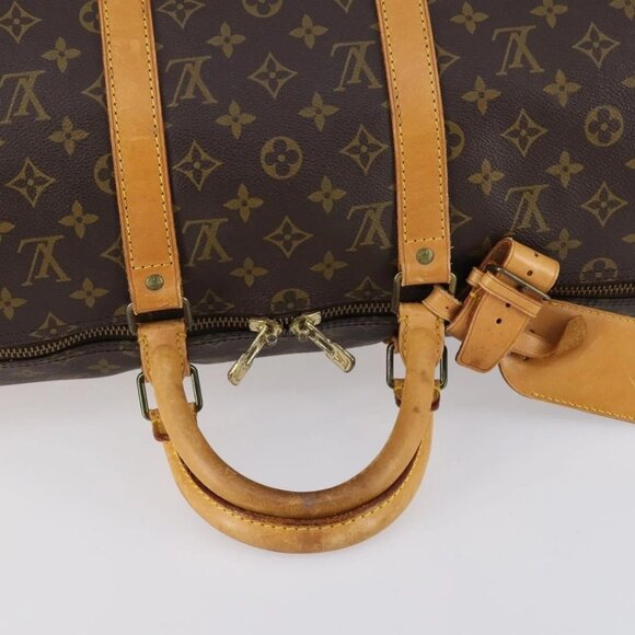 LOUIS VUITTON Monogram Keepall 50 Boston Bag M41426 LV Auth 143077 - Picture 8 of 16